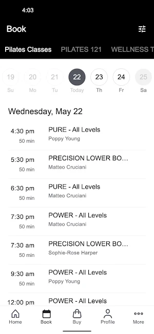 Nobu Pilates Screenshot 1