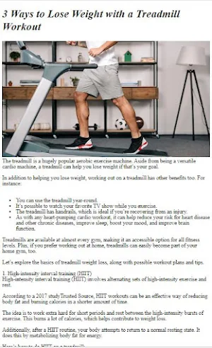 How to Do Treadmill Exercises Screenshot 0