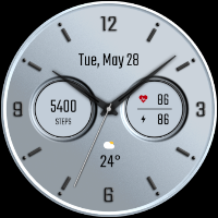 DADAM58W Analog watch face