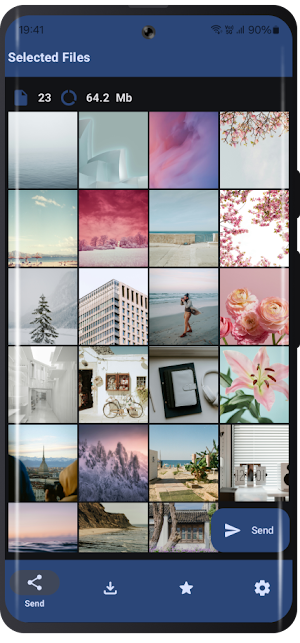 Leap Share PC File Sharing App Screenshot 1