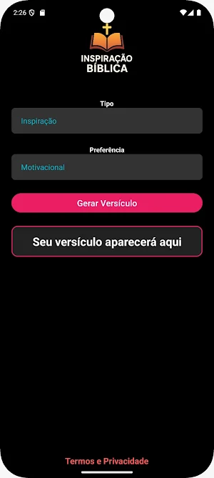 Inspiração Bíblica Screenshot 1