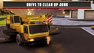 Flying Truck Junkyard Parking Screenshot 1