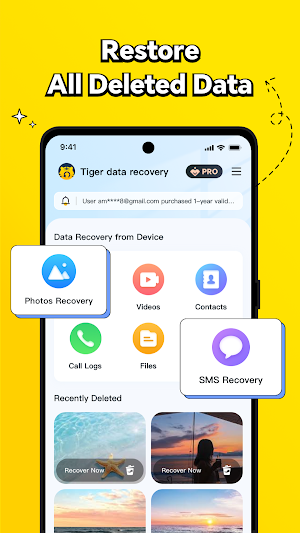 Tiger Data Recovery-Photo File Screenshot 1