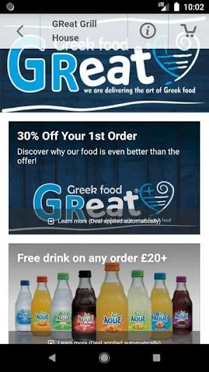 Great Greek Grill House Screenshot 2