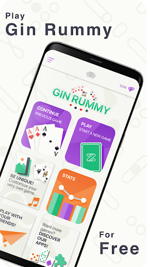 ZGA Gin Rummy Screenshot 0