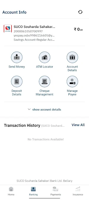 SUCO Bank Ltd - Bellary Screenshot 2