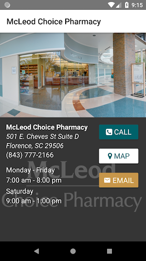 McLeod Choice Pharmacy Screenshot 3