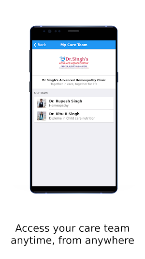 Dr Singh's Advanced Homeopathy Clinic Screenshot 1