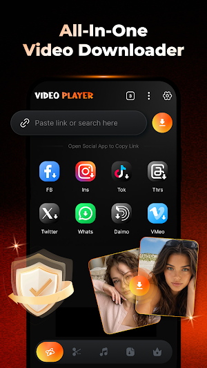 HD Video Player - Downloader Screenshot 0