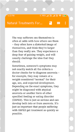 Natural Treatments For Anorexia Screenshot 2