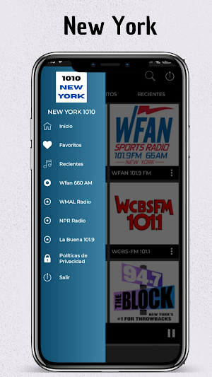 1010 Radio New York Screenshot 0