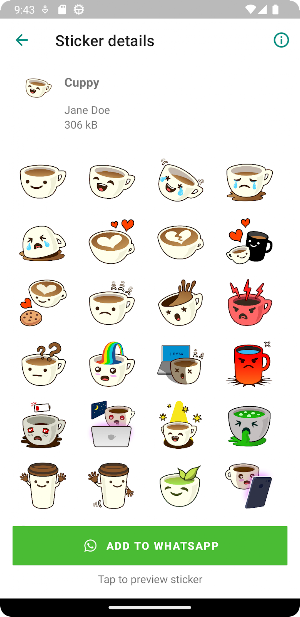 WA Stickers Screenshot 1