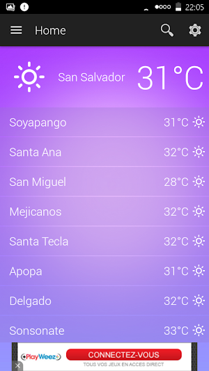 Salvador Weather Screenshot 1