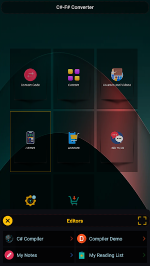 C#/F# Converter Screenshot 1