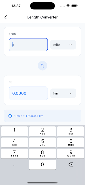 UnitConverter Screenshot 1