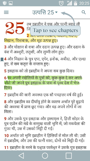 Hindi Bible - Free and Offline Screenshot 0