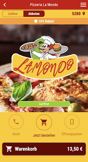 Pizzeria La Mondo Screenshot 0