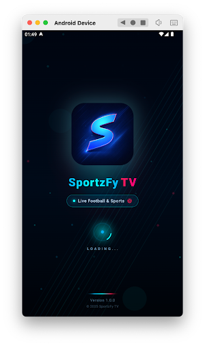 SportzFy TV : Football Scores Screenshot 0
