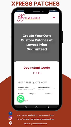 Custom Embroidery Patches Screenshot 0