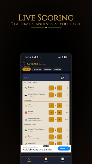 Scorekeeper for Caverna Screenshot 0