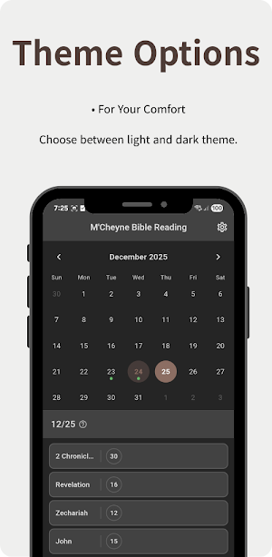 M'Cheyne: Daily Bible Planner Screenshot 2