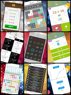 Math Games (10 games in 1) Screenshot 0