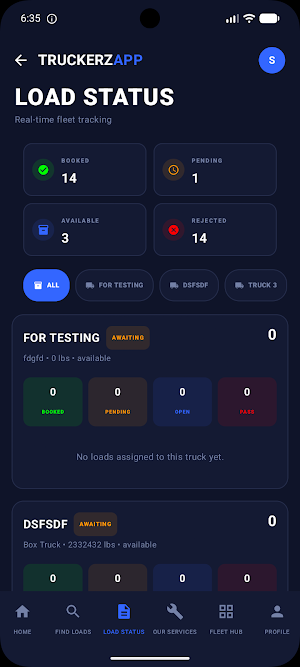 Truckerz App Screenshot 3