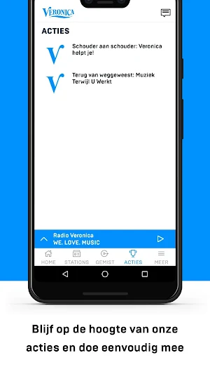 Radio Veronica. We. Love. Music Screenshot 2