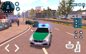 Highway Patrol Police Car Game Screenshot 0