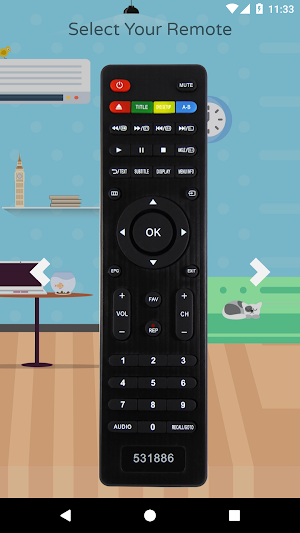 Remote Control For Dick Smith TV Screenshot 1