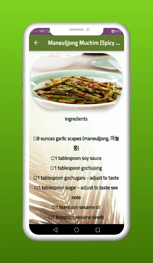 Garlic Scape Recipes Screenshot 1