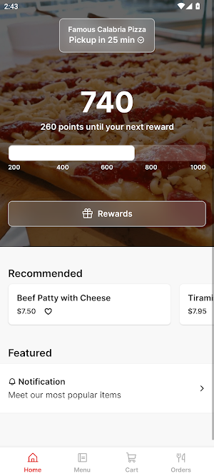 Famous Calabria Pizza Screenshot 0
