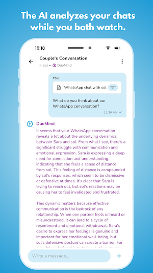 DuoMind: AI Chat for Two Screenshot 1
