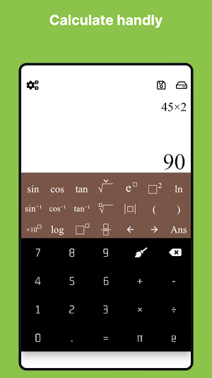 handy scientific calculator Screenshot 0