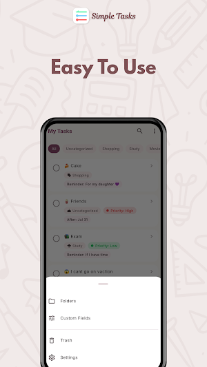 Simple Tasks - To Do List Screenshot 2