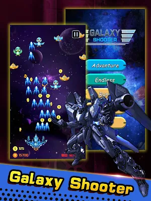 Galaxy Shooter-Storm Aircraft Raiden Alien Invader Screenshot 3