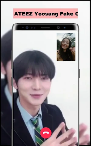 Yeosang Fake Call Screenshot 1