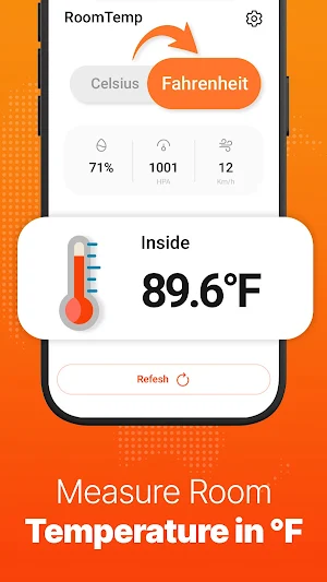 Thermometer: Room Temperature Screenshot 2