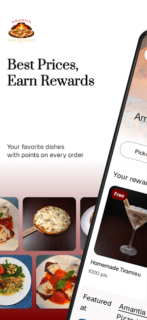 Amantia Wood Fire Pizzeria Screenshot 0