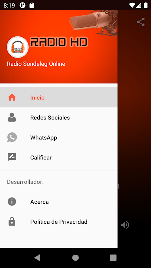 Radio Sondeleg Online Screenshot 2