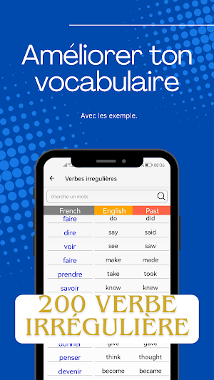 Talk parler:  Anglais français Screenshot 2