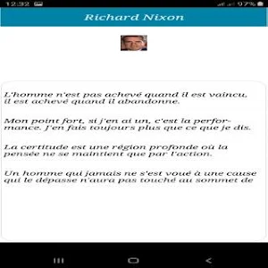 Citations de Président Screenshot 1