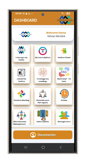 AfricaDjangui : Meetings Screenshot 0