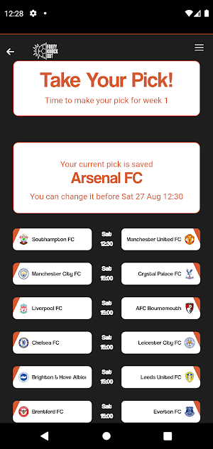 Footy Knockout! Screenshot 2