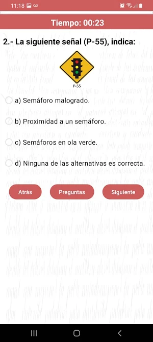 Balotario Reglas Transito 2024 Screenshot 3