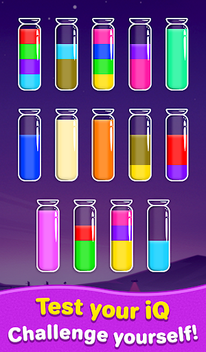 Water Sort Puzzle - Color Liquid Sort - Pour Water Screenshot 2