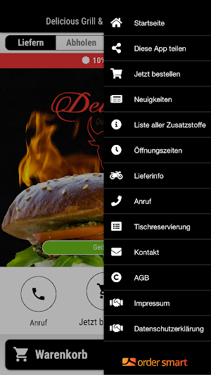 Delicious Grill & Bar Screenshot 2