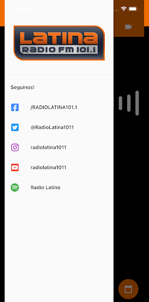 Radio Latina FM 101.1 Screenshot 1