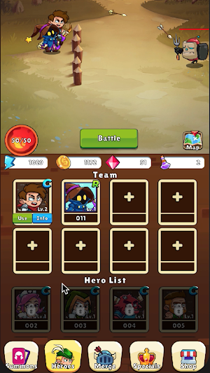 Merge Battle: Idle Defense Screenshot 2