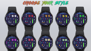 Doha Digital Watch Face Screenshot 0